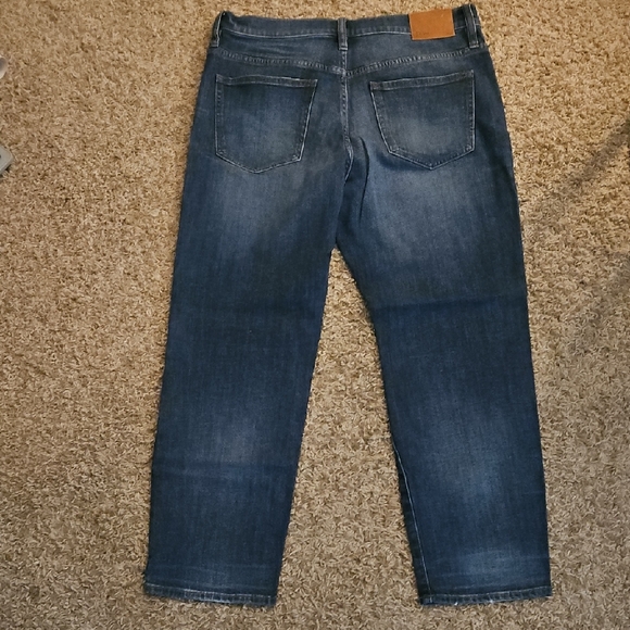 J. Crew Women's Dark Blue Straight Leg Jeans - Picture 2 of 2